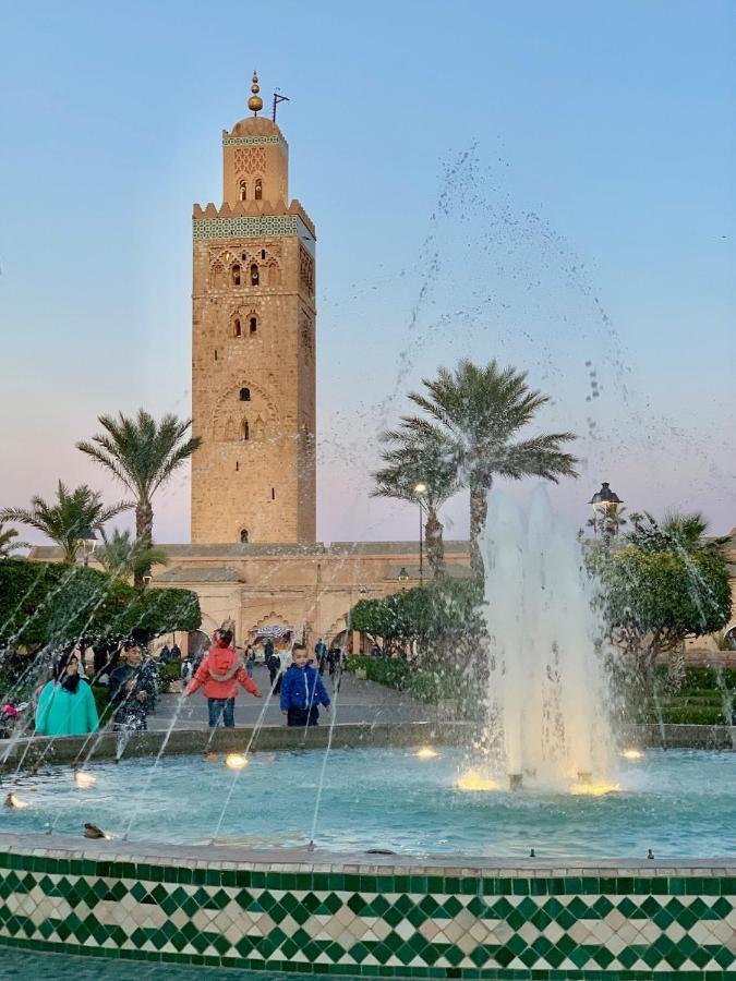 Authentic Moroccan Charm Apartment In Marrakech Terrace Марракеш Екстер'єр фото