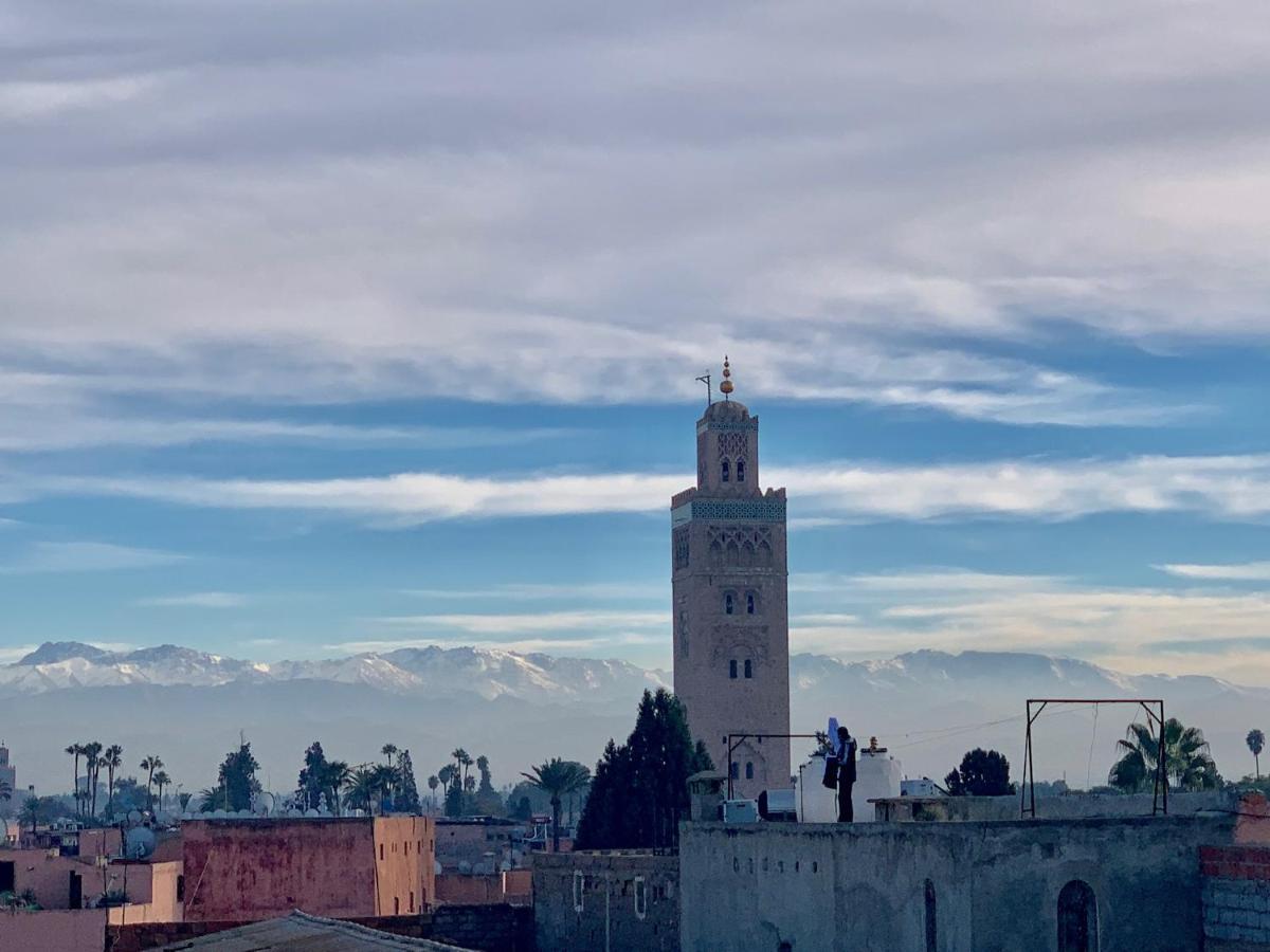 Authentic Moroccan Charm Apartment In Marrakech Terrace Марракеш Екстер'єр фото