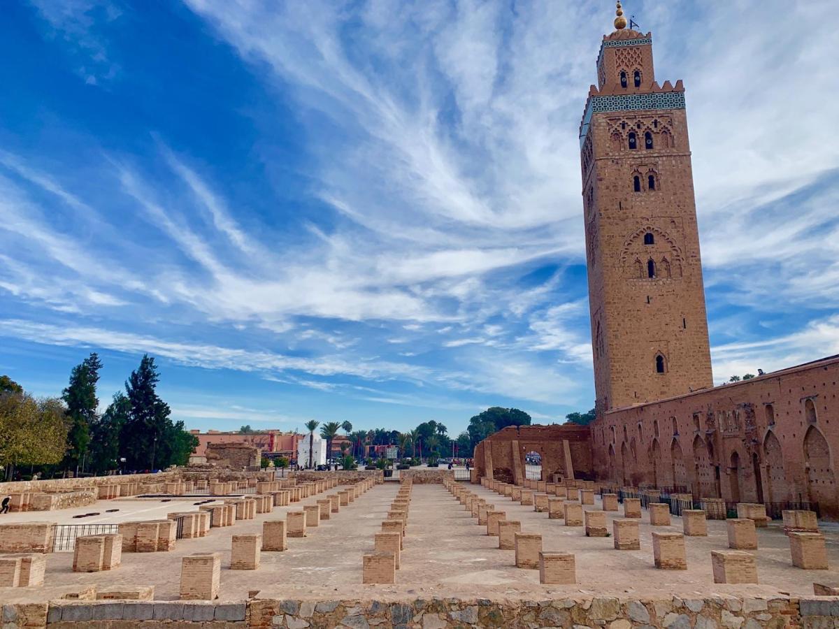 Authentic Moroccan Charm Apartment In Marrakech Terrace Марракеш Екстер'єр фото